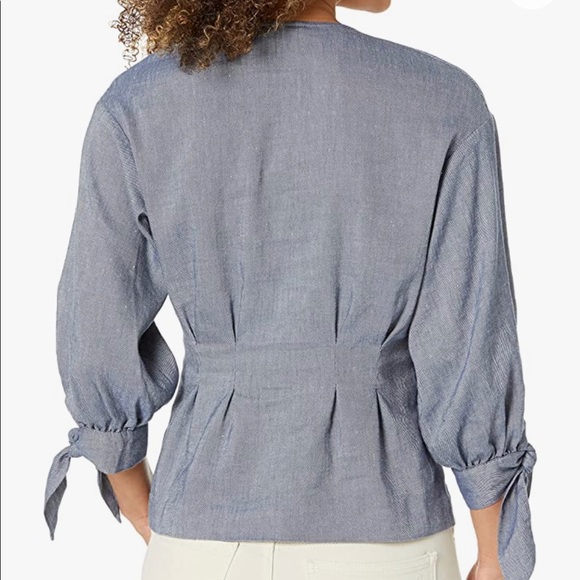 Nic + Zoe womens linen blend twill jacket size XS - Picture 2 of 8